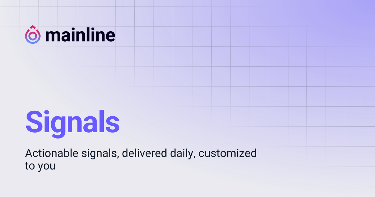 Signals | Quest to become an ALPHA